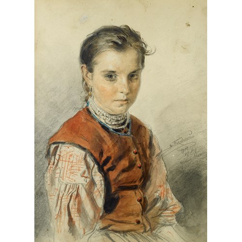 A Ukrainian Peasant Girl